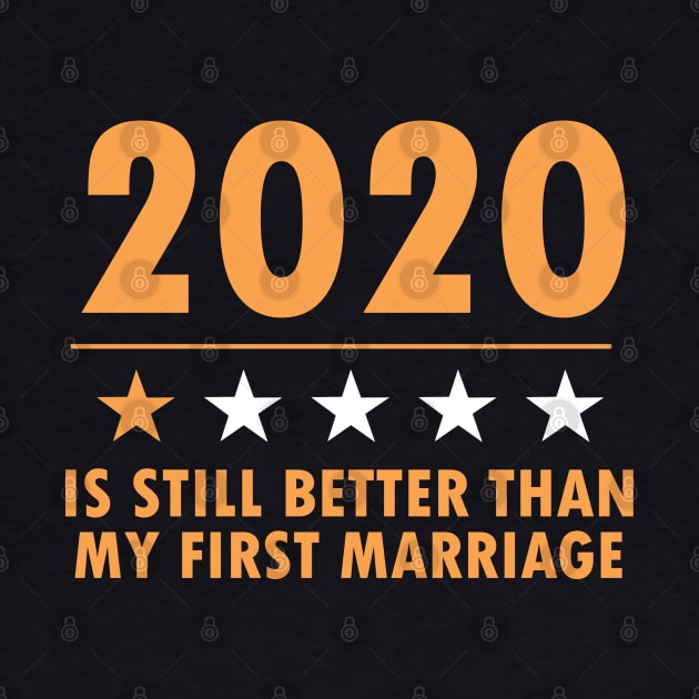 2020 Is Still Better Than My First Marriage Funny Gift For Women by dianoo